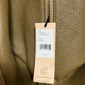 Rebeca Minkoff Julian Backpack. Never used with tags. I bought it for $298.